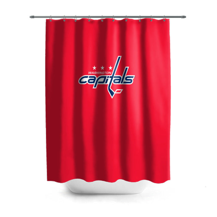 Штора 3D для ванной Washington Capitals Ovechkin фото