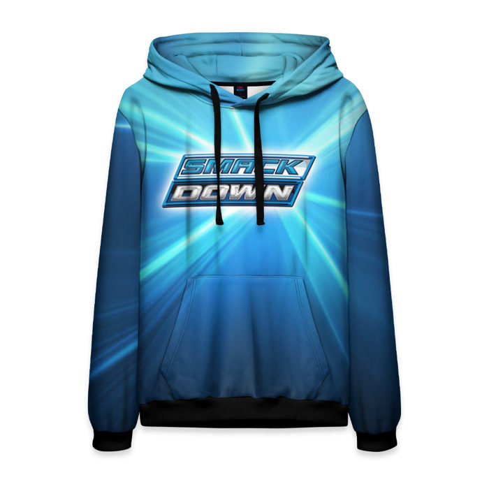 Мужская толстовка 3D Smack down фото
