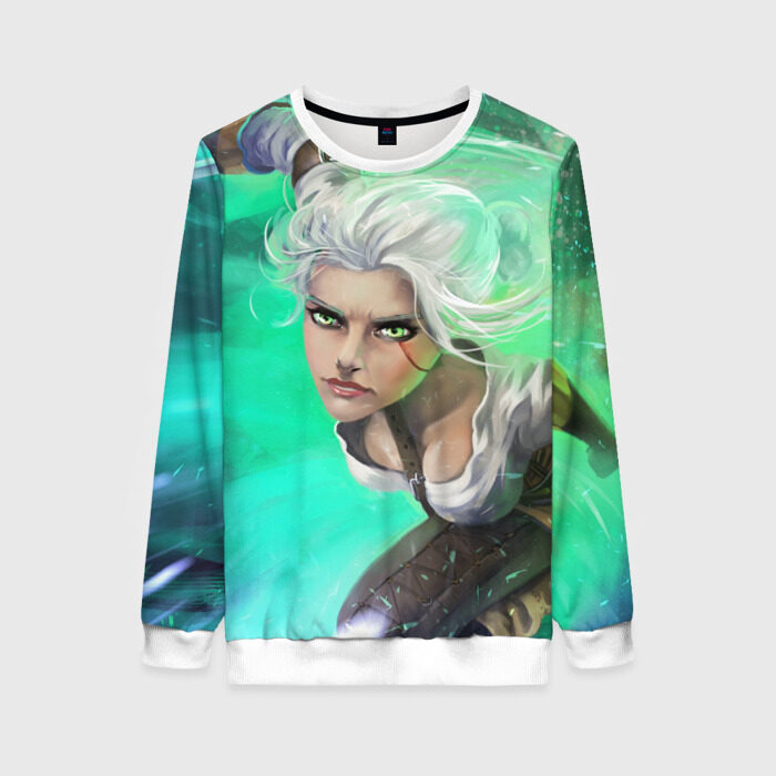 Женский свитшот 3D Цири фото