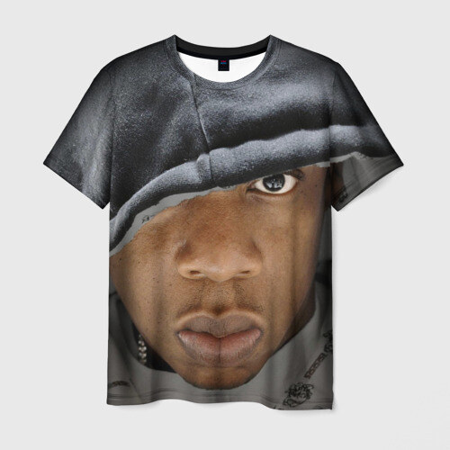 Мужская футболка 3D Джей-Зи фото
