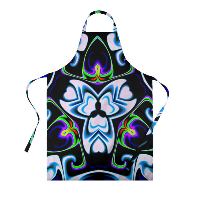 Фартук 3D Оптический узор фото