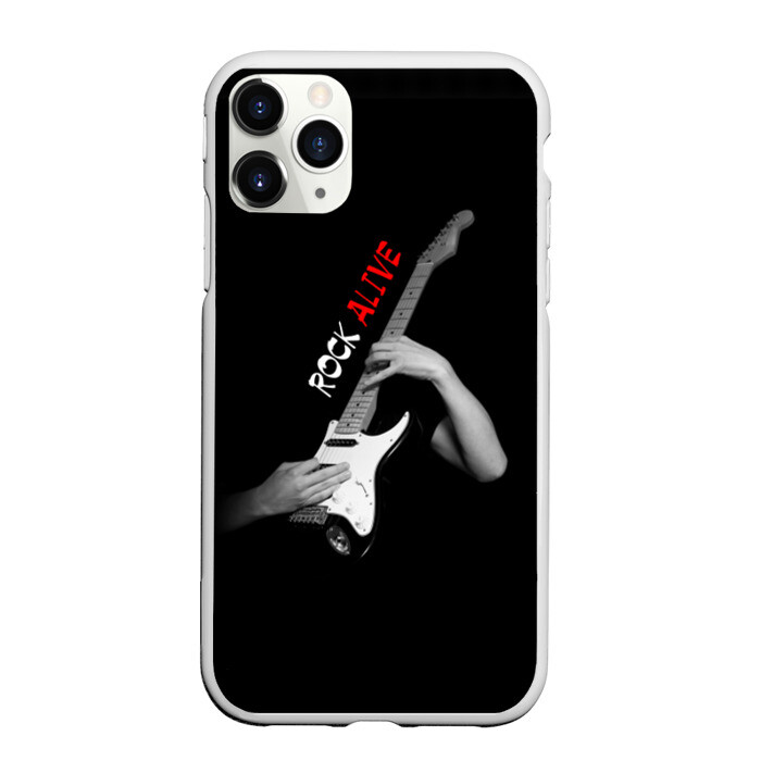 Чехол для iPhone 11 Pro матовый Рок жив (rock alive) фото