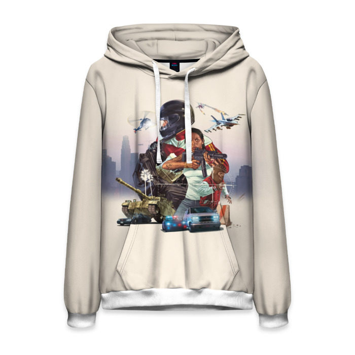 Мужская толстовка 3D GTA 5 фото