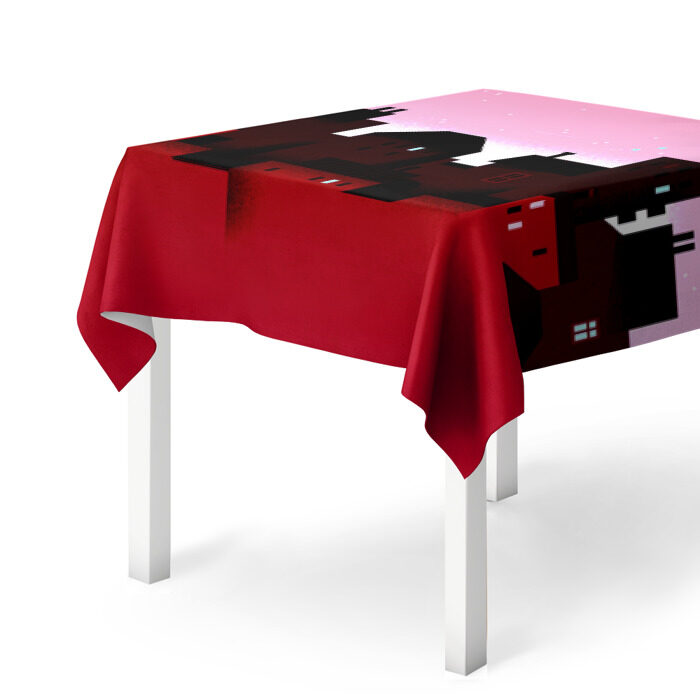 Скатерть 3D Urban pink фото
