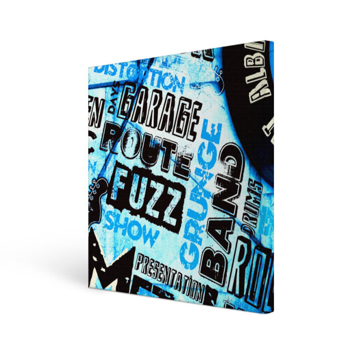 Холст квадратный Garage фото