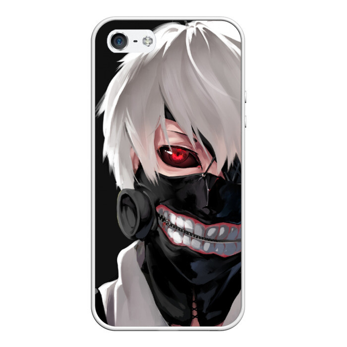 Чехол для iPhone 5/5S матовый Kaneki Ken фото