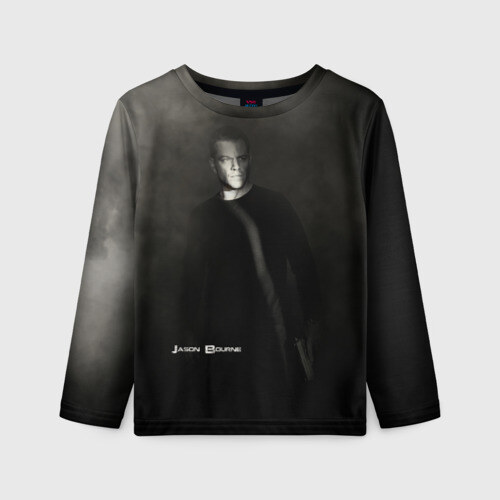 Детский лонгслив 3D Jason Bourne фото