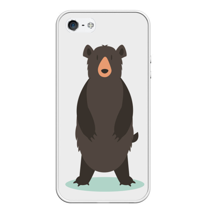 Чехол для iPhone 5/5S матовый Мишаня фото