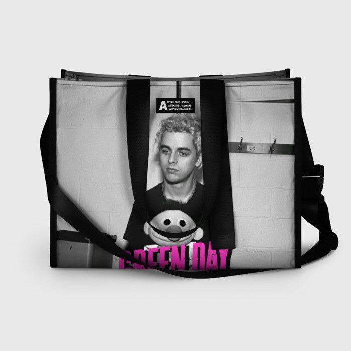 Сумка-шоппер 3D Green Day фото