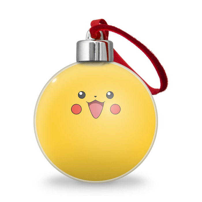 Ёлочный шар Пикачу фото