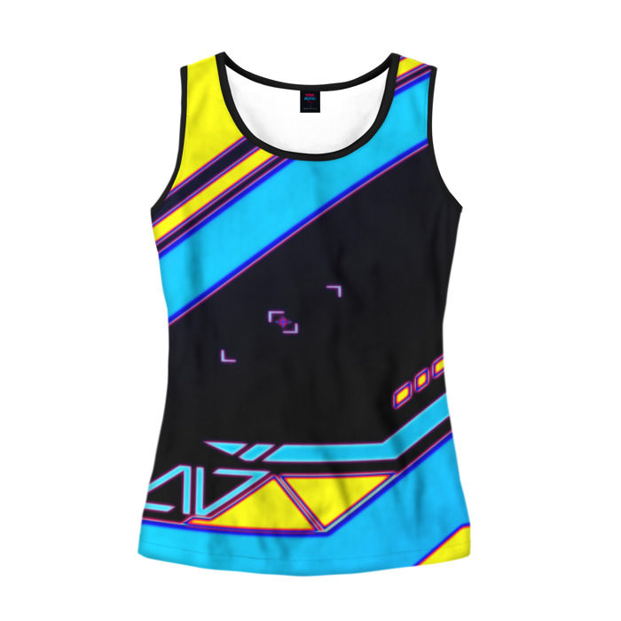 Женская майка 3D Assimov cky фото