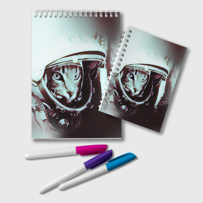 Блокнот Котмонавт фото