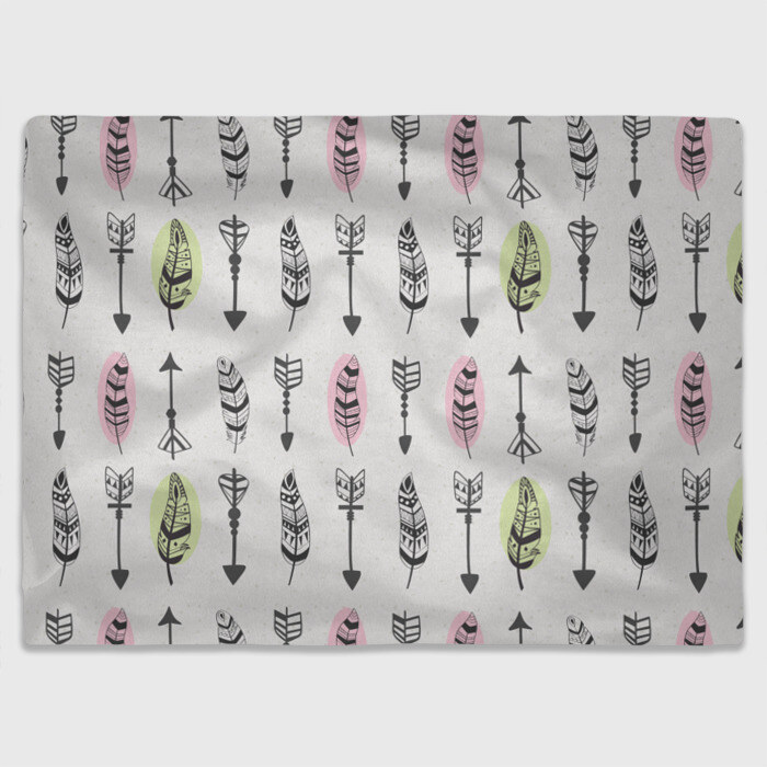 Плед 3D Перья фото