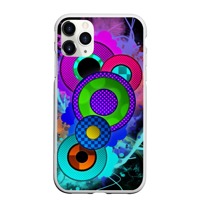 Чехол для iPhone 11 Pro матовый Абстракция фото