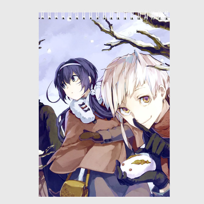 Скетчбук Bungou Stray Dogs фото