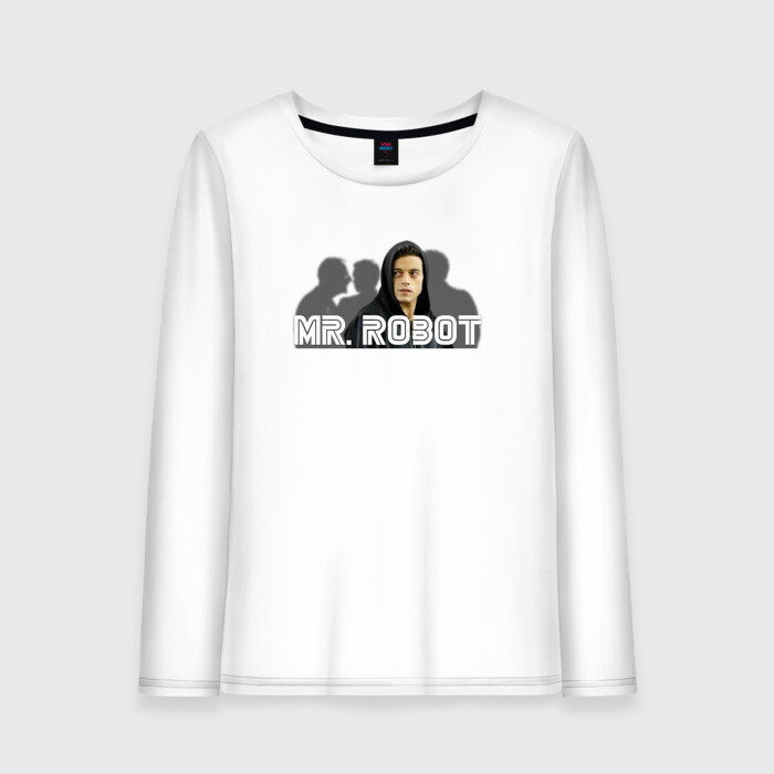 Женский лонгслив хлопок Mr Robot фото