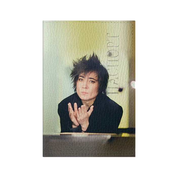 Обложка для паспорта матовая кожа Земфира фото