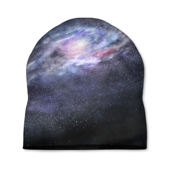 Шапка 3D Млечный путь фото