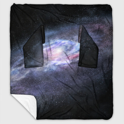 Плед с рукавами Млечный путь фото