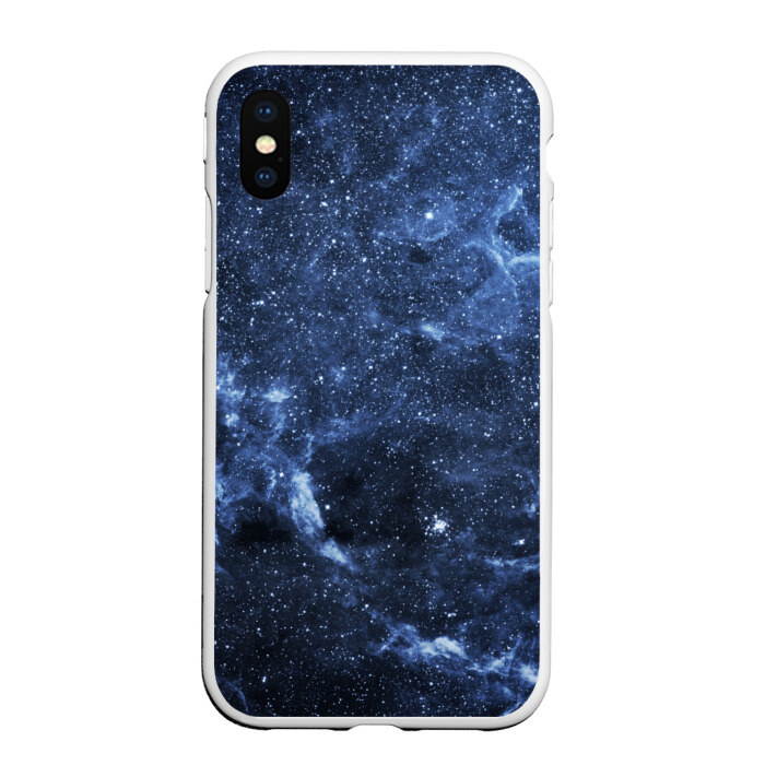 Чехол для iPhone XS Max матовый Безмолвный космос фото