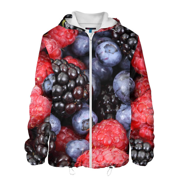 Мужская куртка 3D Ягодки фото