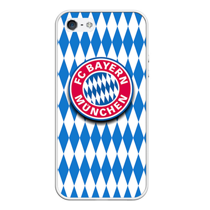 Чехол для iPhone 5/5S матовый Бавария фото