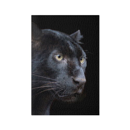 Обложка для паспорта матовая кожа Пантера фото