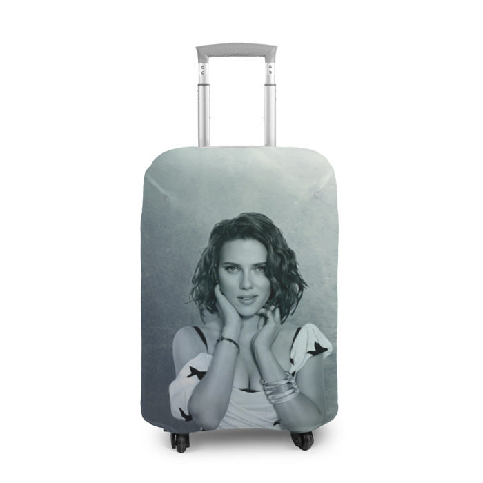 Чехол для чемодана 3D Скарлетт Йоханссон фото
