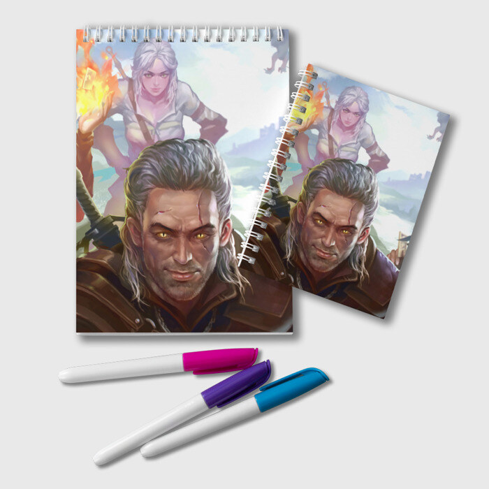 Блокнот Witcher 3 фото