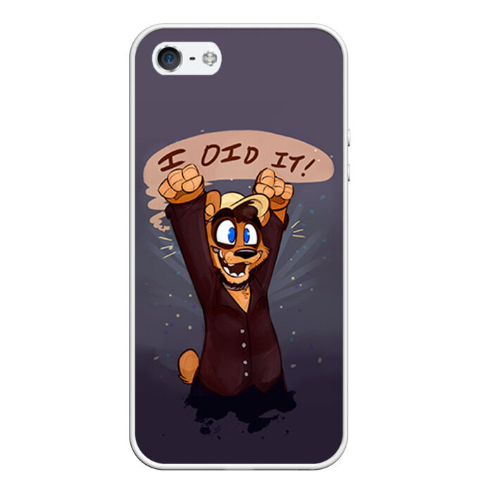 Чехол для iPhone 5/5S матовый Five Nights At Freddys фото