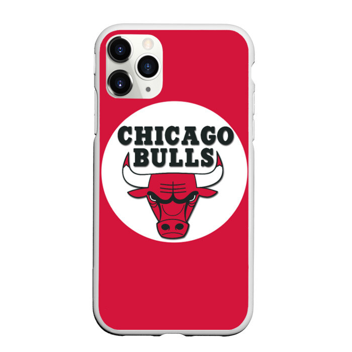 Чехол для iPhone 11 Pro матовый BULLS фото