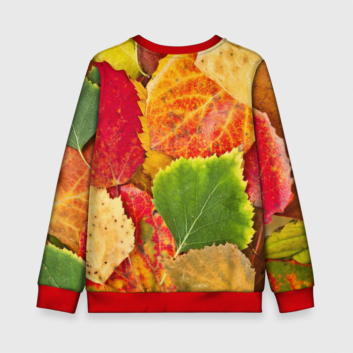 Детский свитшот 3D Осень фото