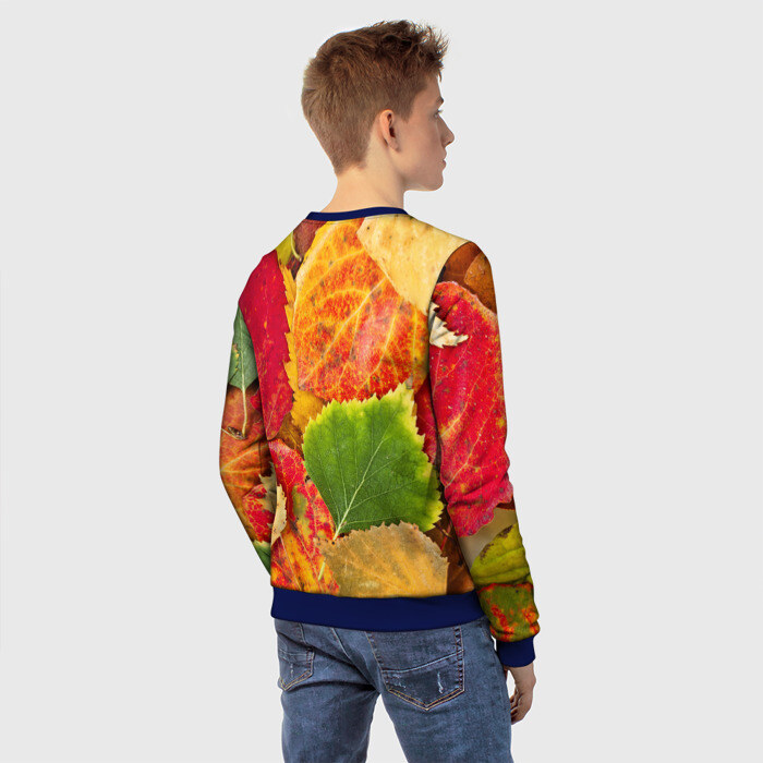 Детский свитшот 3D Осень фото