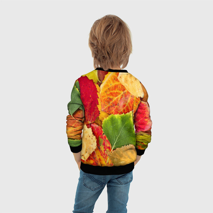 Детский свитшот 3D Осень фото