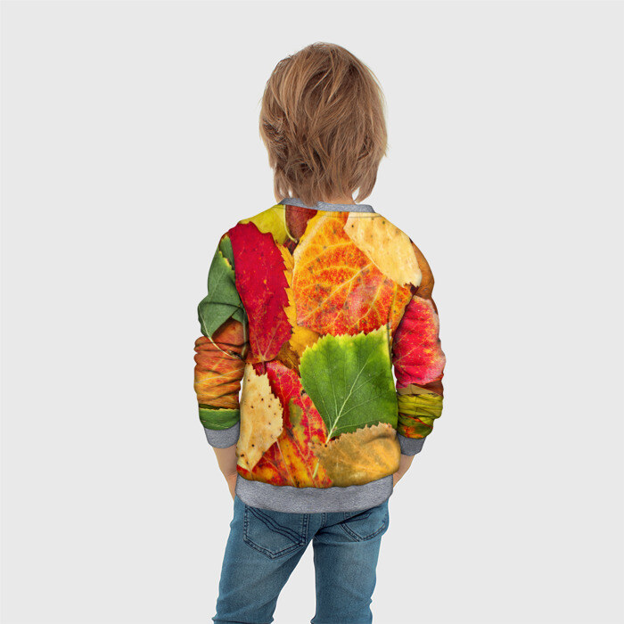 Детский свитшот 3D Осень фото