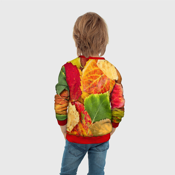 Детский свитшот 3D Осень фото