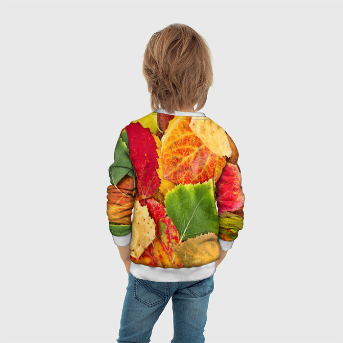 Детский свитшот 3D Осень фото