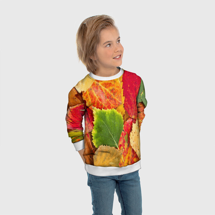 Детский свитшот 3D Осень фото