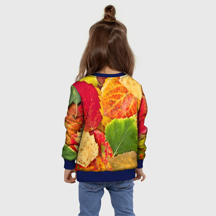 Детский свитшот 3D Осень фото