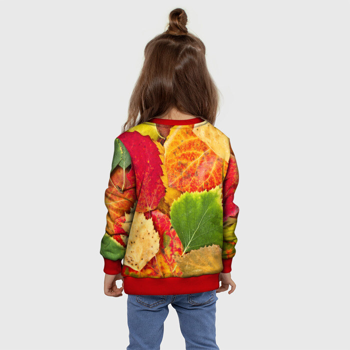 Детский свитшот 3D Осень фото