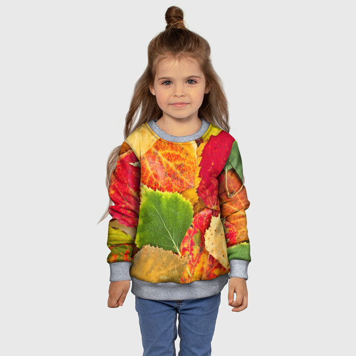 Детский свитшот 3D Осень фото