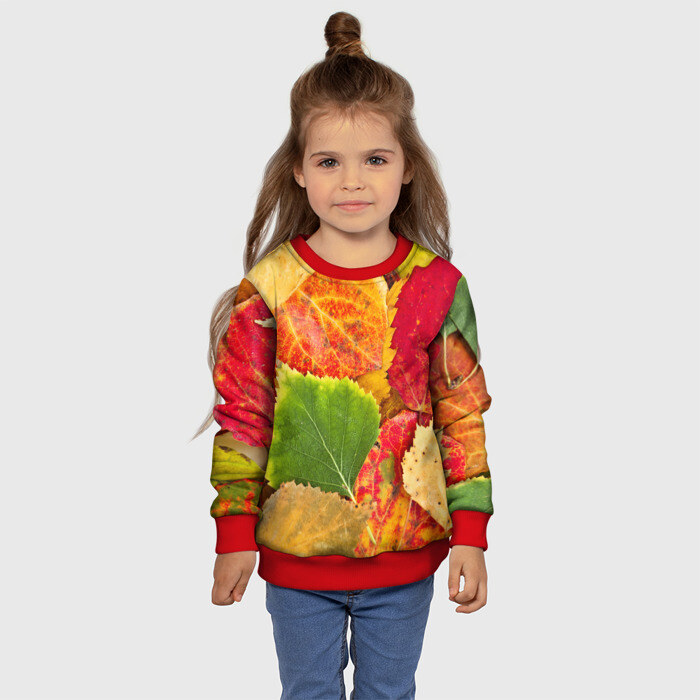 Детский свитшот 3D Осень фото