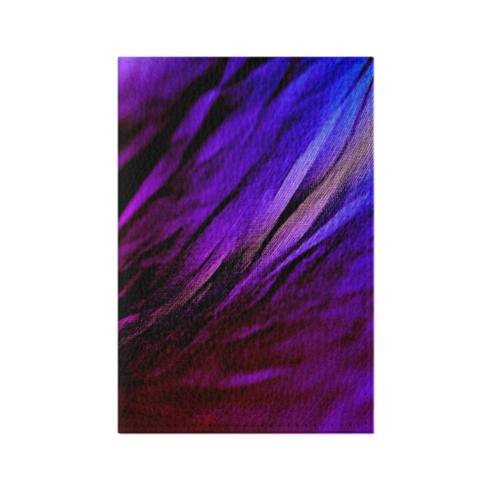 Обложка для паспорта матовая кожа Фиолетовый фото