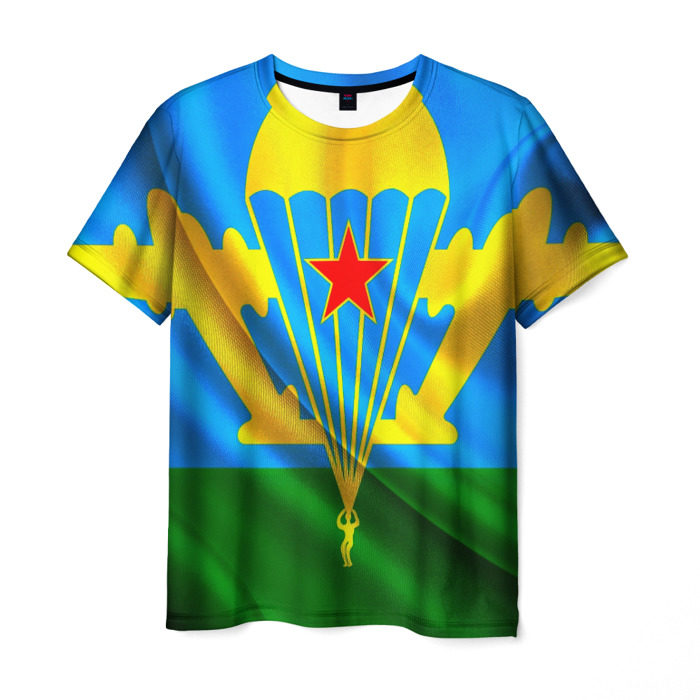 Мужская футболка 3D ВДВ фото