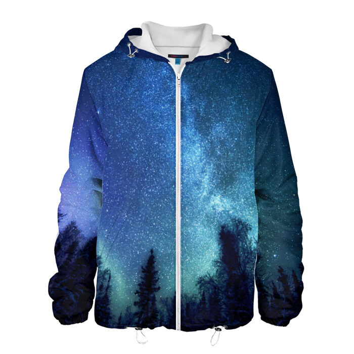 Мужская куртка 3D Космос фото