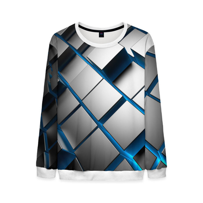 Мужской свитшот 3D Текстура фото