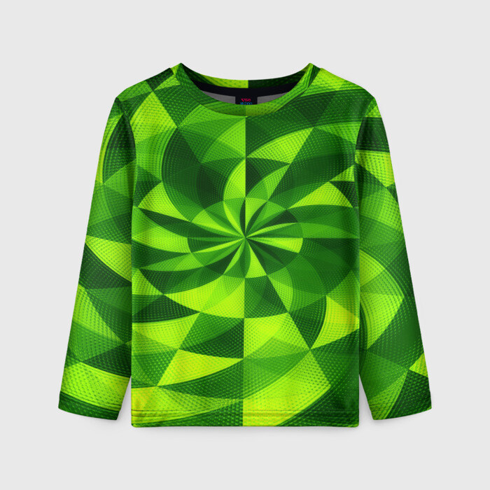 Детский лонгслив 3D Текстура фото