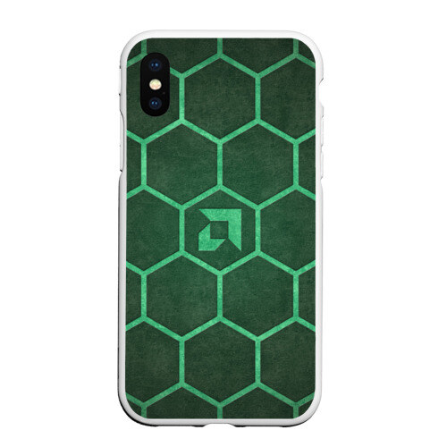 Чехол для iPhone XS Max матовый AMD фото
