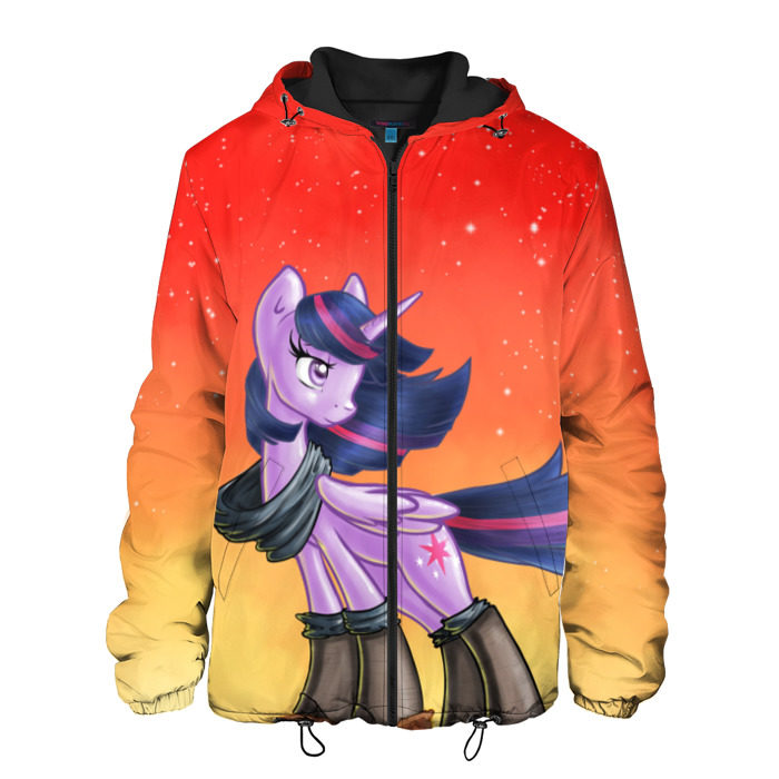 Мужская куртка 3D Red Sky фото