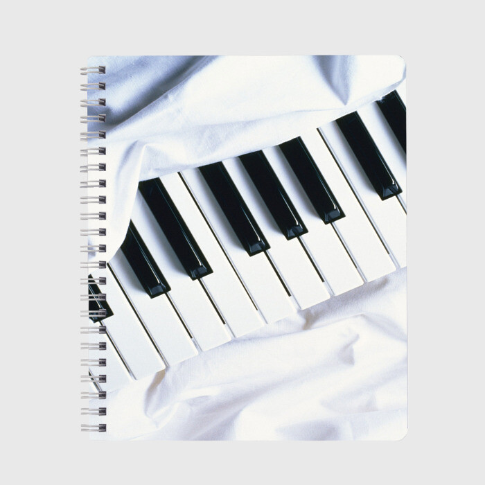 Тетрадь Клавиши фото